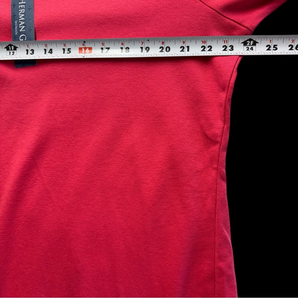 HERMAN GEIST NEW 100% Pima Cotton 3/4 Sleeve Tunic Top 3X #262 - Picture 6 of 9